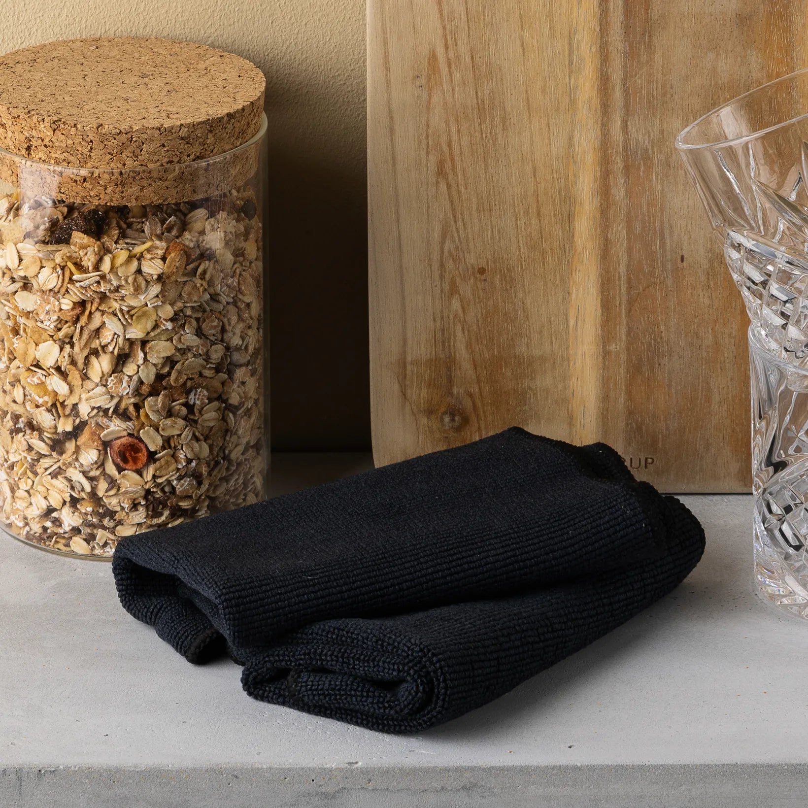 Microfasertücher Schwarz